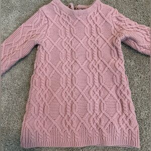 NWOT Pink Sweater Dress